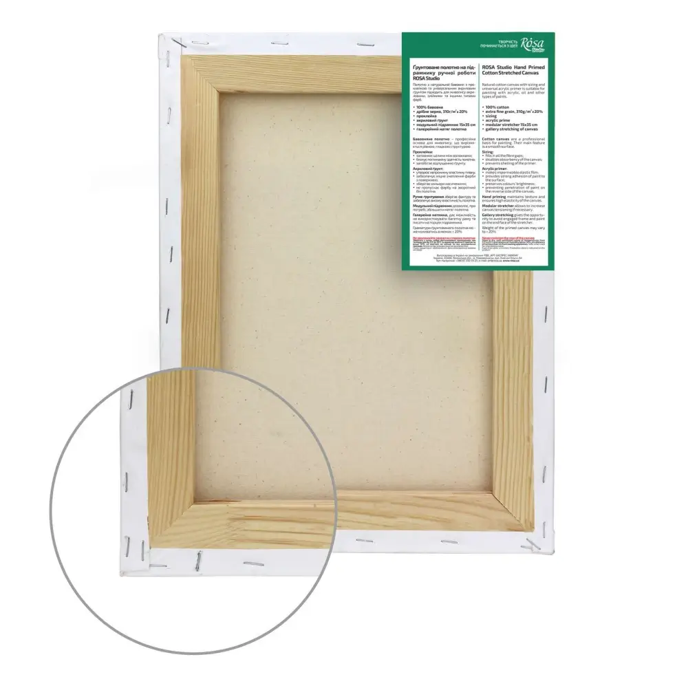 Platno Zadnja Strana - Fine Art Shop