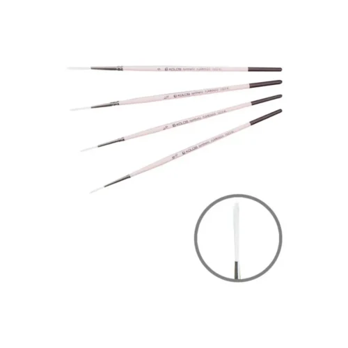 Synthetic Liner Flamingo 1023RL Short Handle - Fine Art Shop