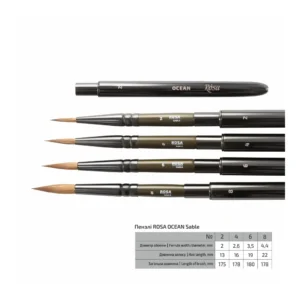 Synthetic flat brush snow 1098f long handle - Fine Art Shop