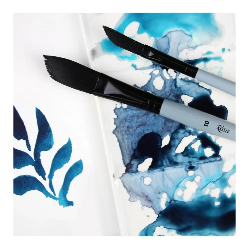 Synthetic flat brush snow 1098f long handle - Fine Art Shop