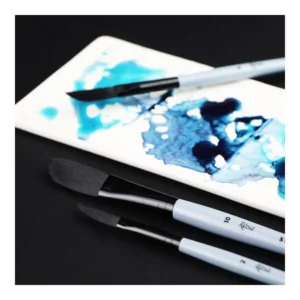 Synthetic flat brush snow 1098f long handle - Fine Art Shop